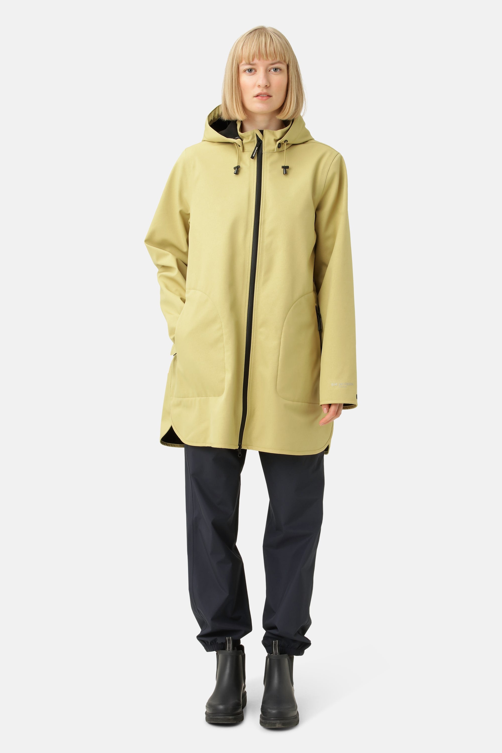 Softshell Regnjakke A-form - Citronella
